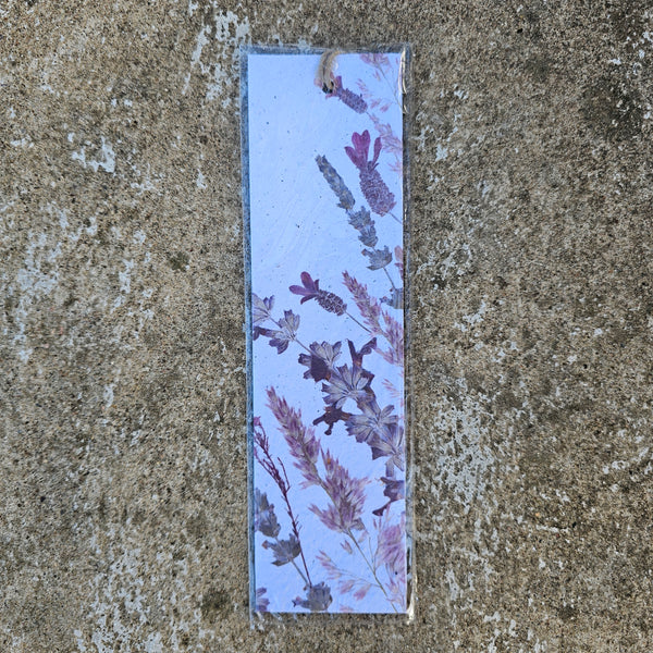 Lavender Bouquet - Growing Paper Bookmark