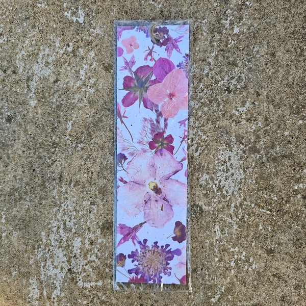 Wild Flower Fields - Growing Paper Bookmark