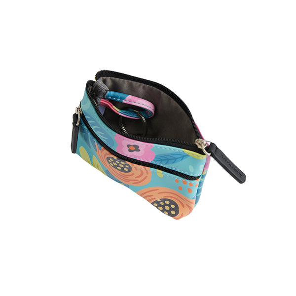 SoGood-Candy 2 Zip Keyring Purse - Mexican Summer