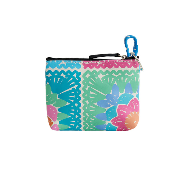 SoGood-Candy 2 Zip Keyring Purse - Crochet Squares
