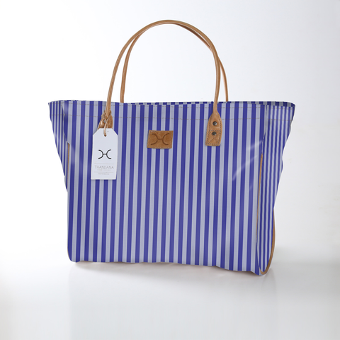 Utility Shopper Bag - Linear - Jet