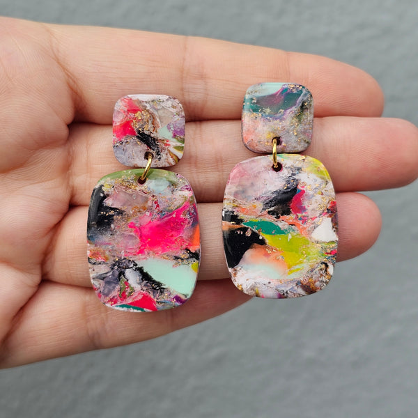 Polymer Clay Earring - LD538