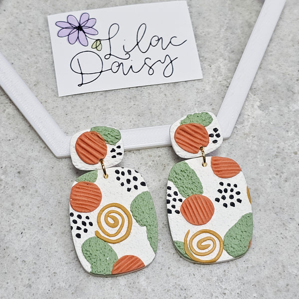 Polymer Clay Earring - LD619