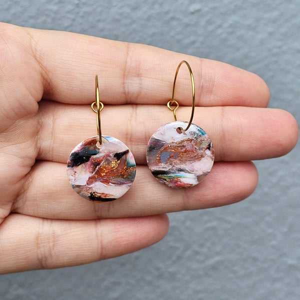 Polymer Clay Earring - LD556