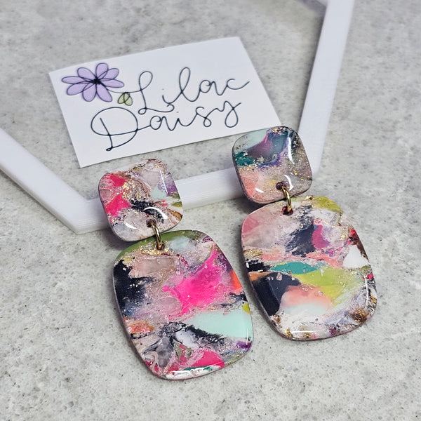 Polymer Clay Earring - LD538