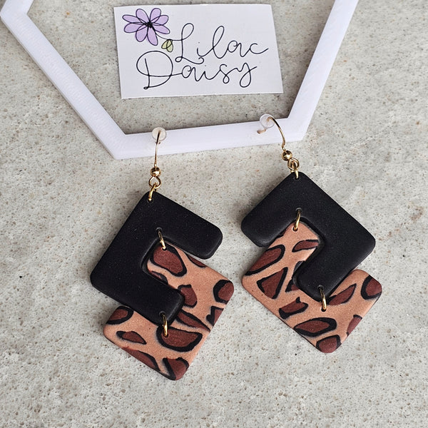 Polymer Clay Earring - LD642