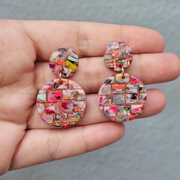 Polymer Clay Earring - LD519