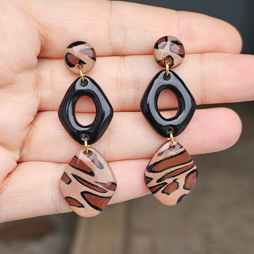 Polymer Clay Earring - LD639