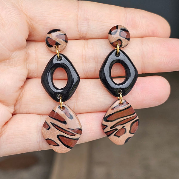 Polymer Clay Earring - LD639