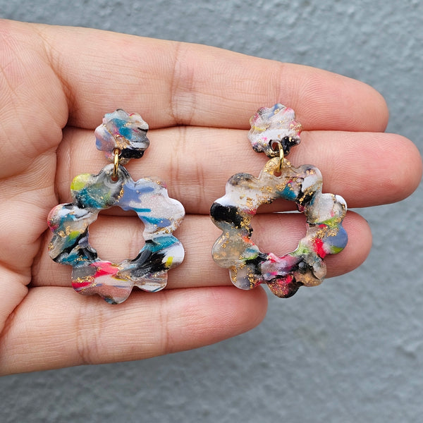 Polymer Clay Earring - LD543