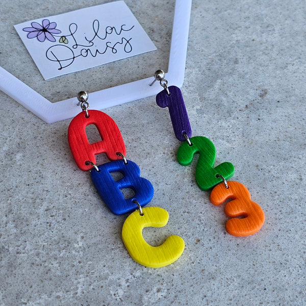 Polymer Clay Earring - LD579