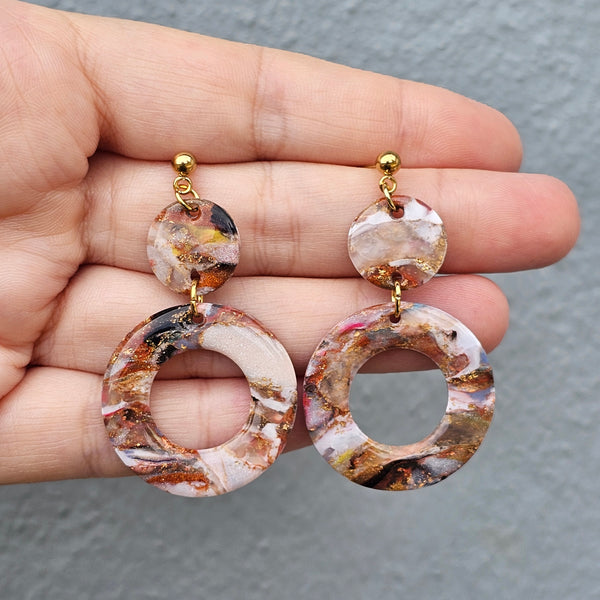 Polymer Clay Earring - LD552