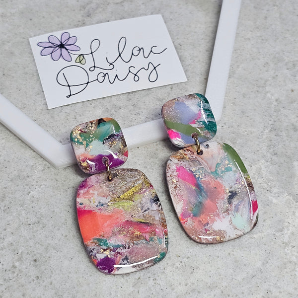 Polymer Clay Earring - LD538