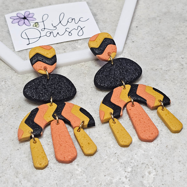Polymer Clay Earring - LD588