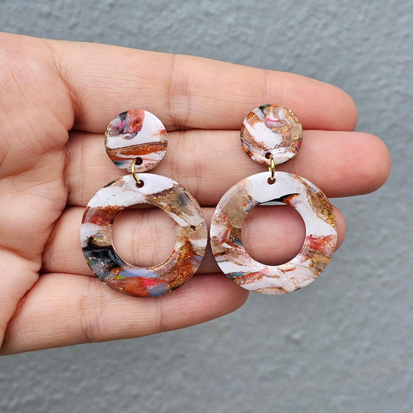 Polymer Clay Earring - LD552