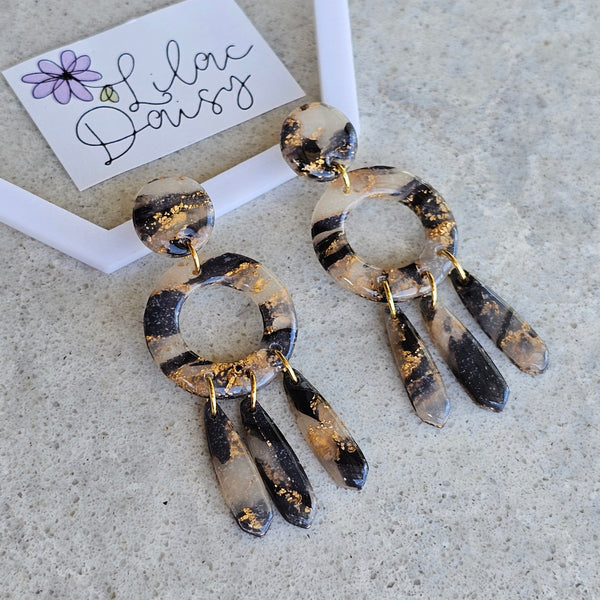 Polymer Clay Earring - LD628