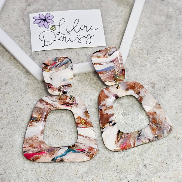 Polymer Clay Earring - LD563