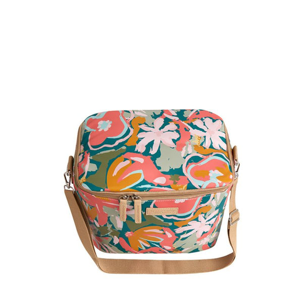 SoGood-Candy Picnic Cooler - Retro Orange Flower