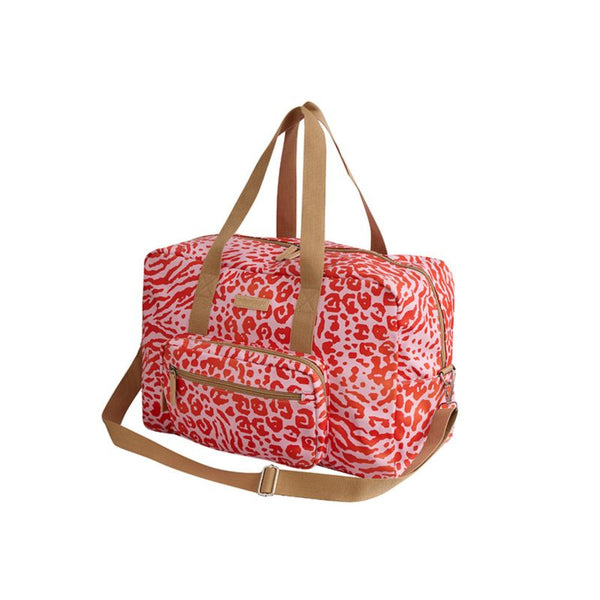 SoGood-Candy Weekender Bag - Carnival Leopard