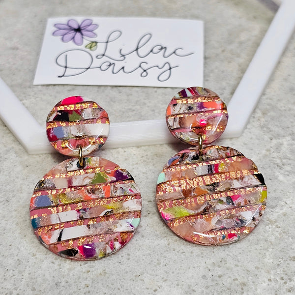 Polymer Clay Earring - LD519