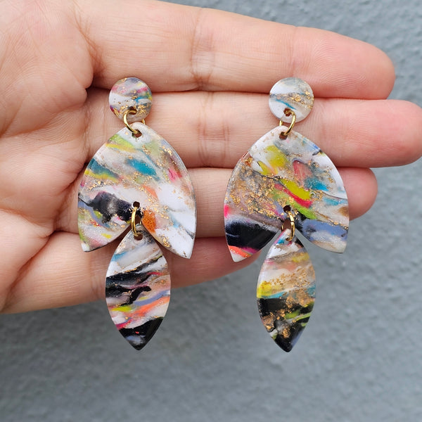 Polymer Clay Earring - LD546