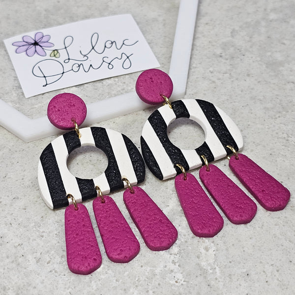 Polymer Clay Earring - LD582