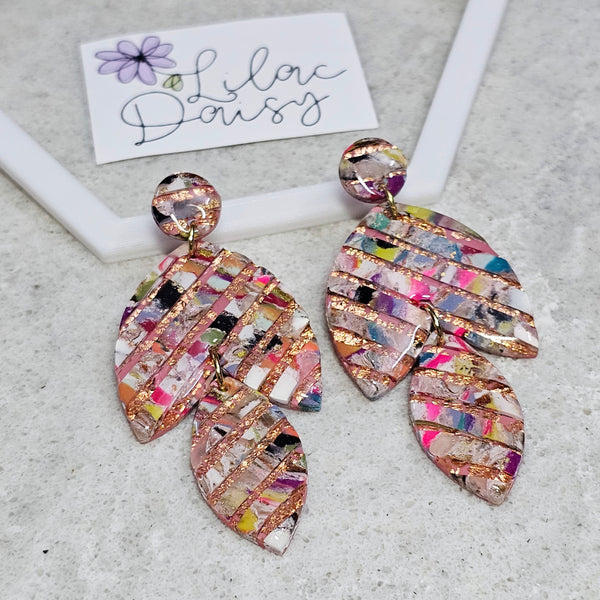 Polymer Clay Earring - LD522