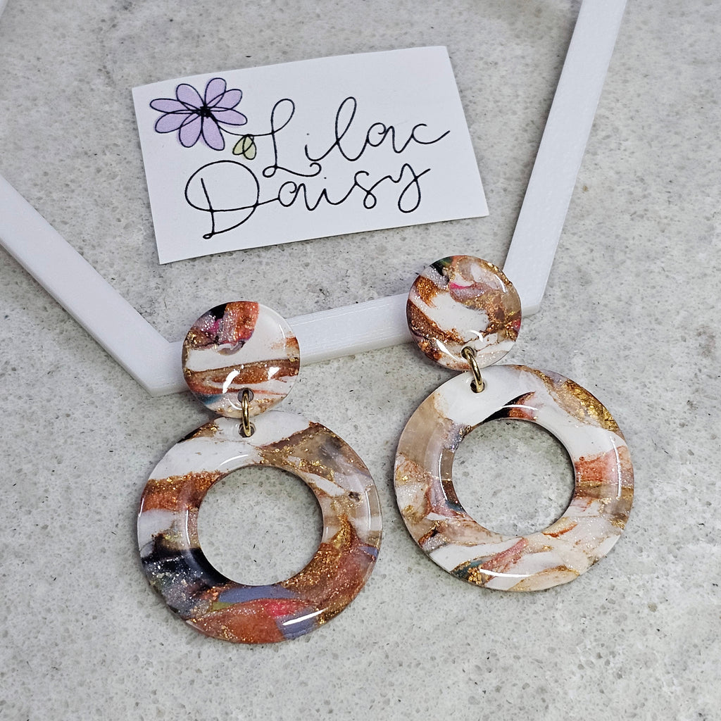Polymer Clay Earring - LD552