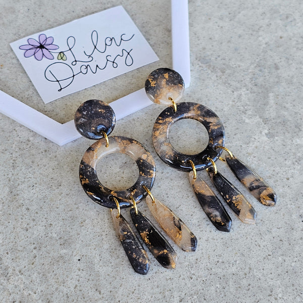 Polymer Clay Earring - LD628