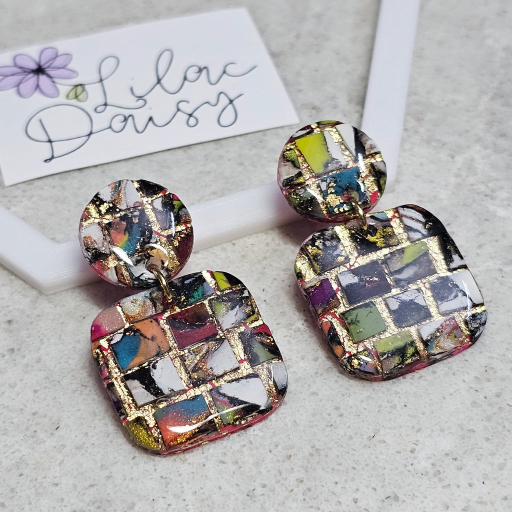 Polymer Clay Earring - LD527