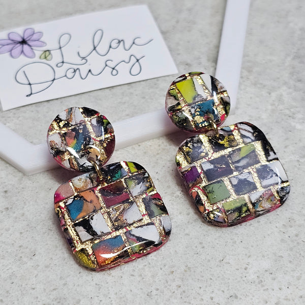 Polymer Clay Earring - LD527