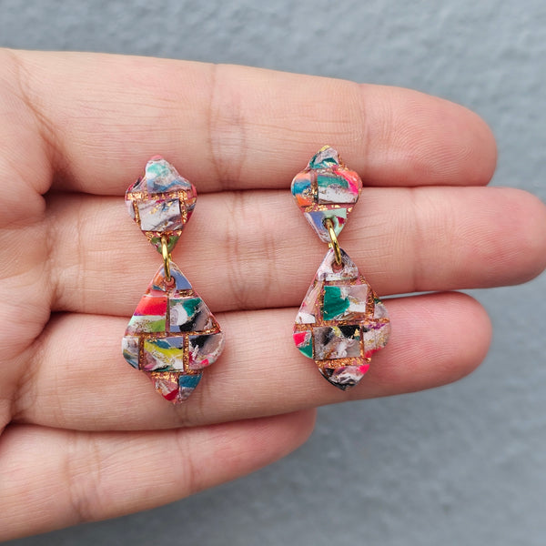 Polymer Clay Earring - LD517