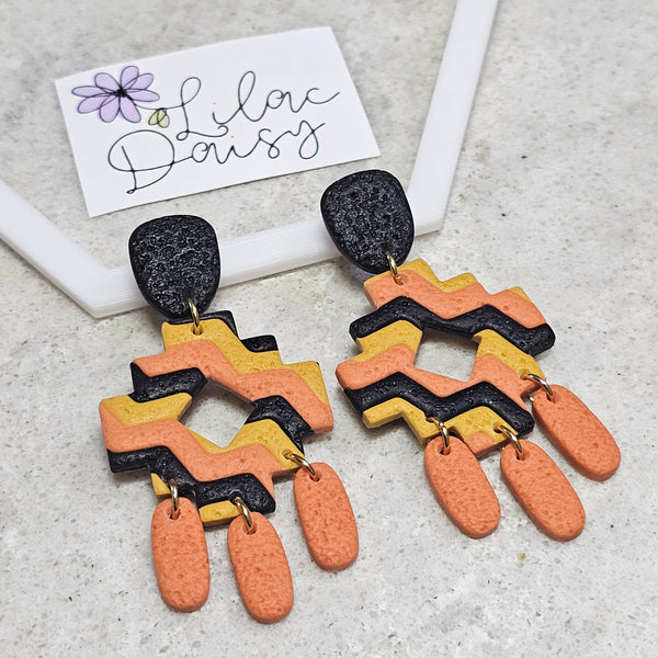 Polymer Clay Earring - LD587