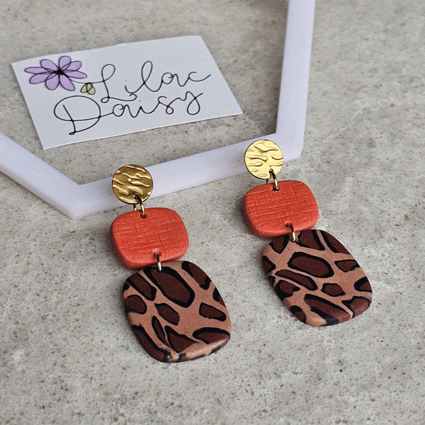 Polymer Clay Earring - LD644