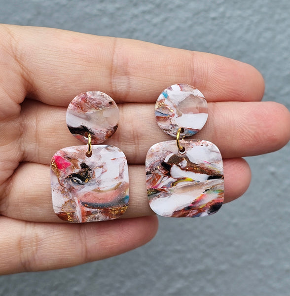 Polymer Clay Earring - LD557