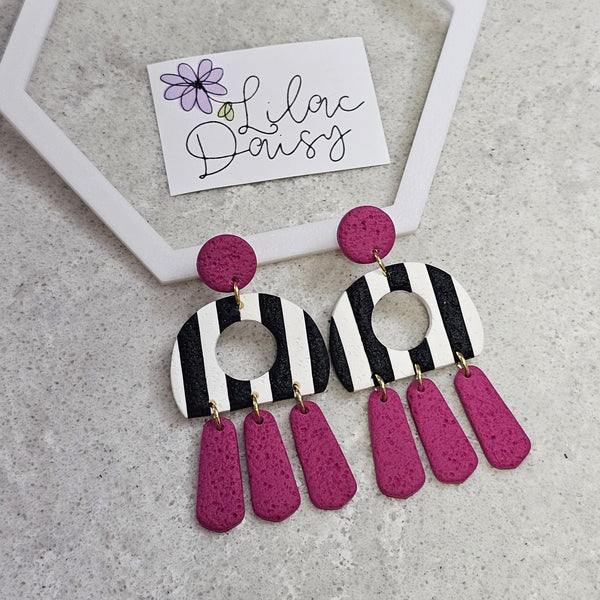 Polymer Clay Earring - LD582