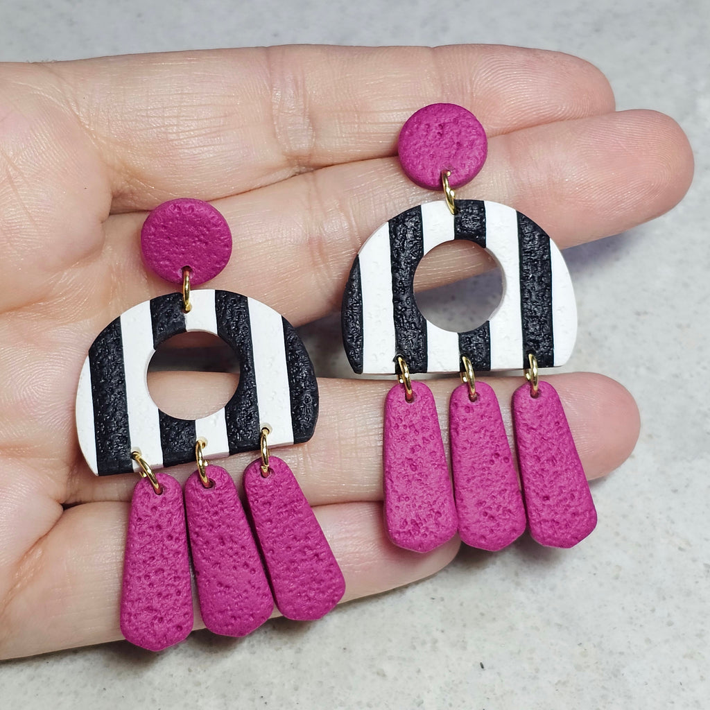 Polymer Clay Earring - LD582