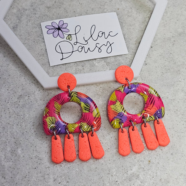 Polymer Clay Earring - LD598