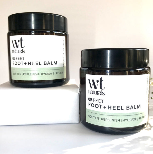 FOOT + HEEL BALM - Made with beeswax + essential oils