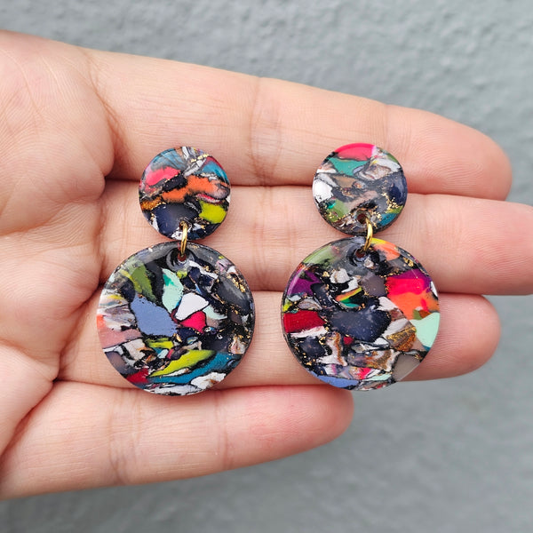 Polymer Clay Earring - LD537