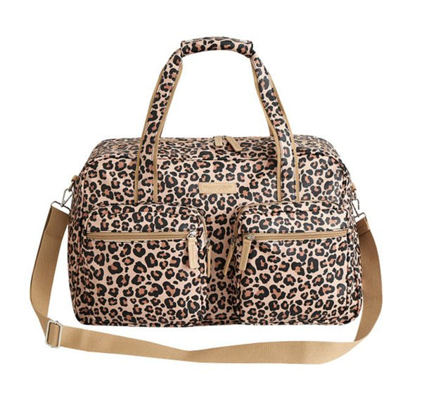 SoGood-Candy Weekender Bag - Leopard