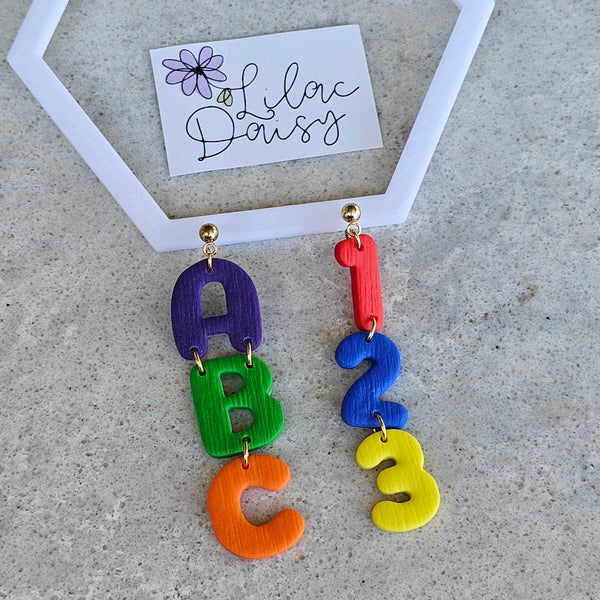 Polymer Clay Earring - LD579