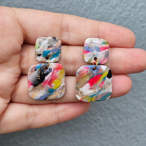 Polymer Clay Earring - LD542