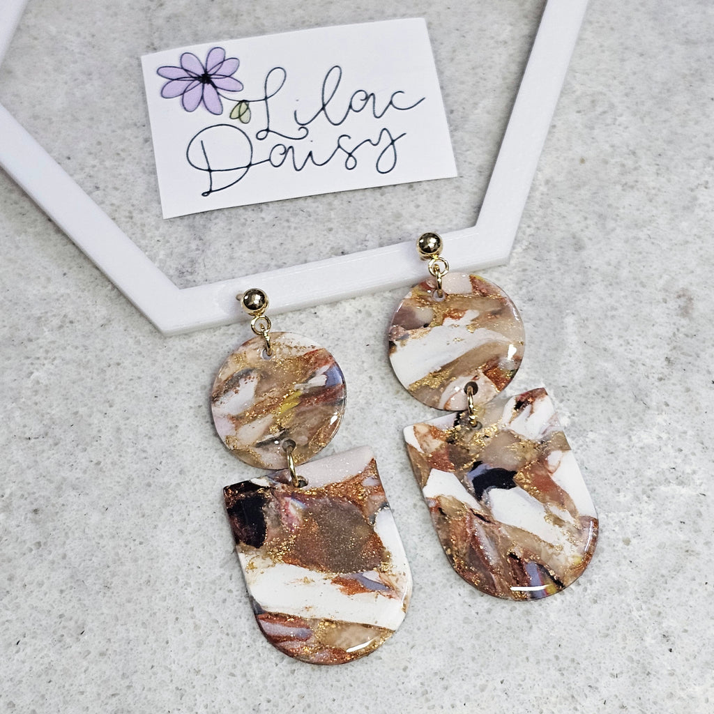 Polymer Clay Earring - LD553