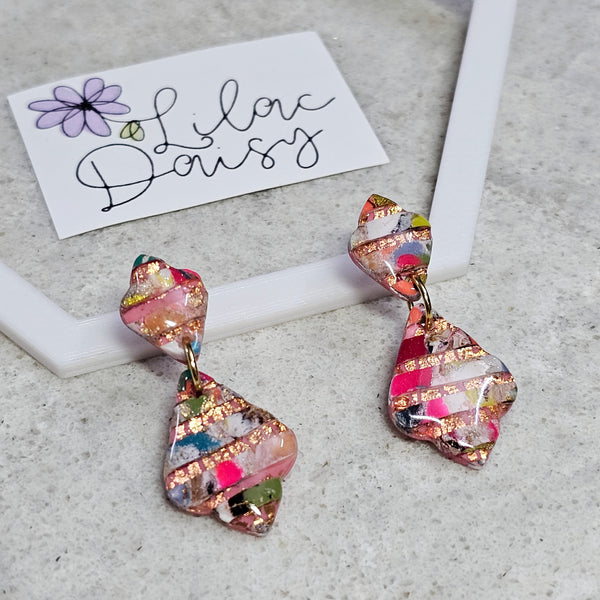 Polymer Clay Earring - LD517