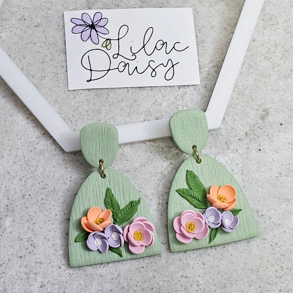 Polymer Clay Earring - LD615