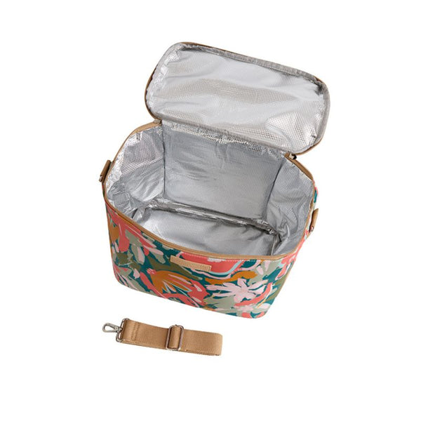 SoGood-Candy Picnic Cooler - Retro Orange Flower