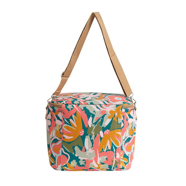 SoGood-Candy Picnic Cooler - Retro Orange Flower