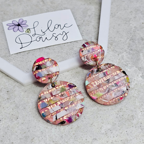 Polymer Clay Earring - LD519