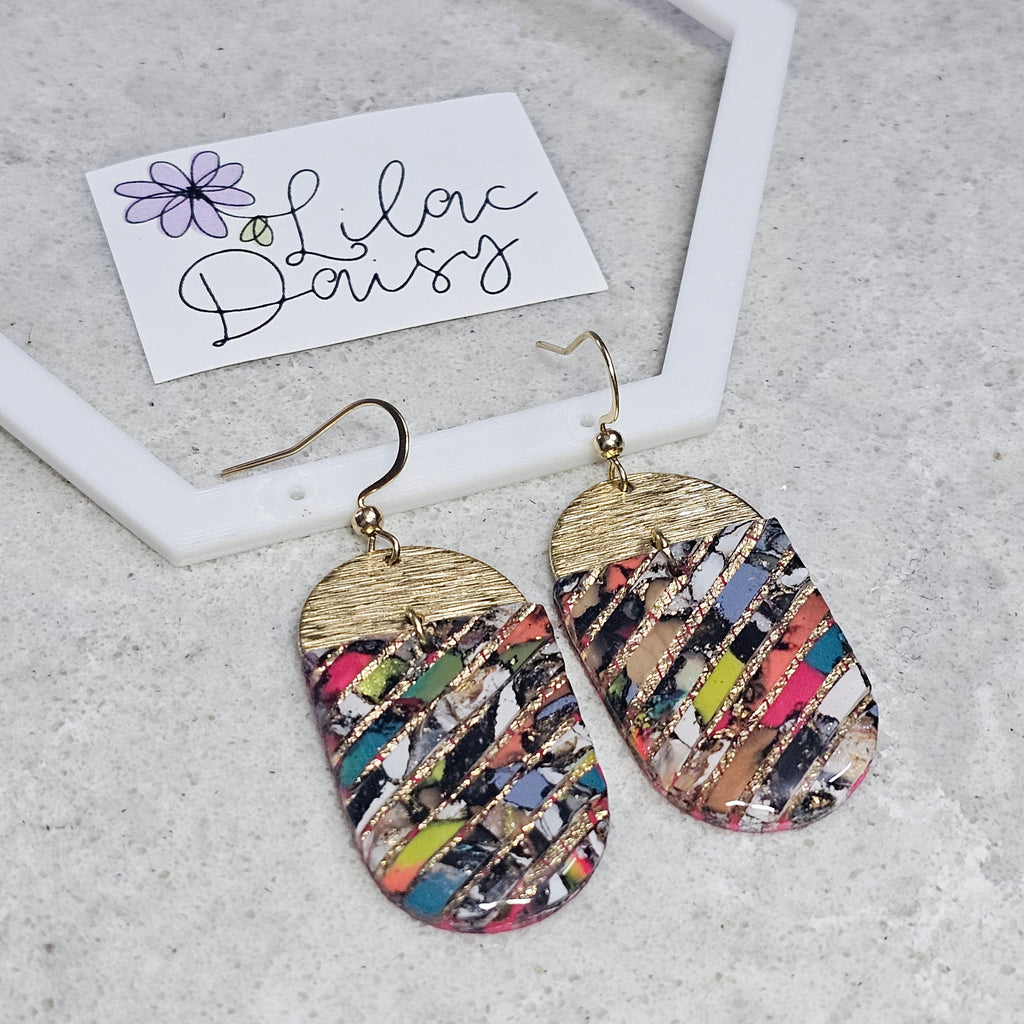 Polymer Clay Earring - LD531